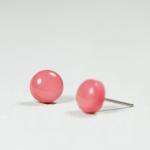 Blush Pink Stud Earrings - ..
