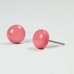 Blush Pink Stud Earrings - ..
