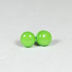 Lime Green Stud Earrings - ..