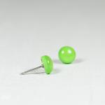 Lime Green Stud Earrings - ..