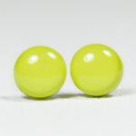 Chartreuse Stud Earrings - ..