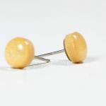 Gold Stud Earrings - Medium..