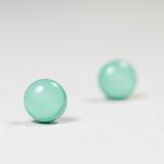 Cockatoo Green Stud Earring..