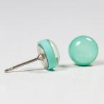 Cockatoo Green Stud Earring..