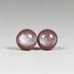 Chocolate Brown Stud Earrin..