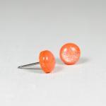 Orange Shimmer Earrings Stu..