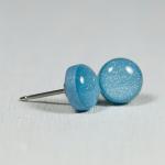 Blue Pearl Stud Earrings -L..