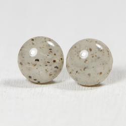 Stone Studs - Polymer Clay Stud Earrings - Post Earrings Jewelry Jewellery